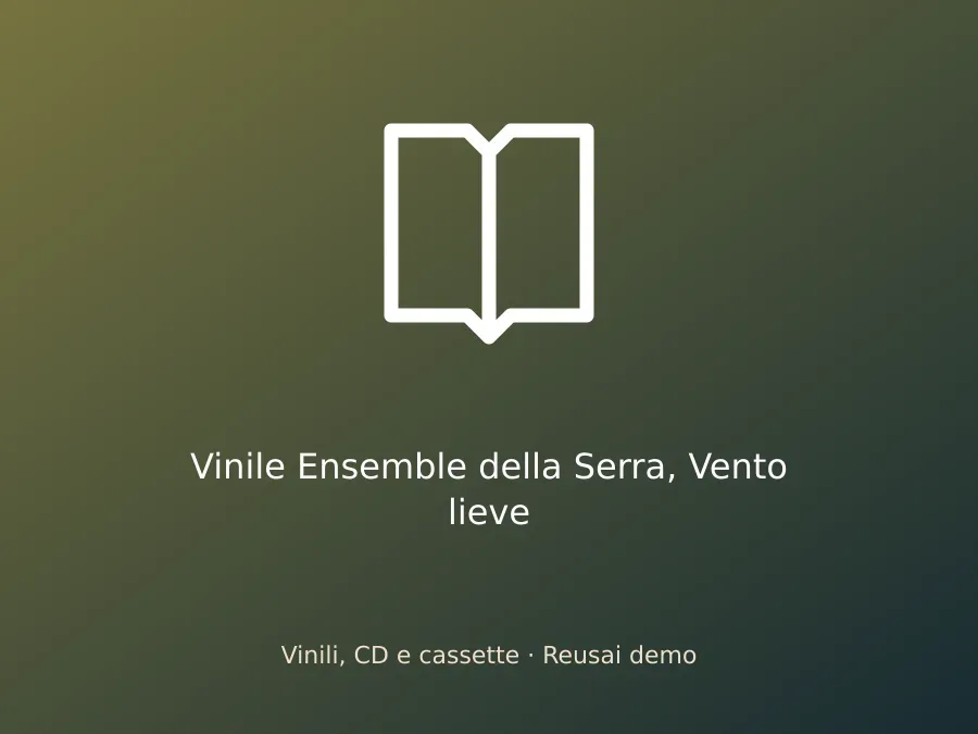 Vinile Ensemble della Serra, Vento lieve
